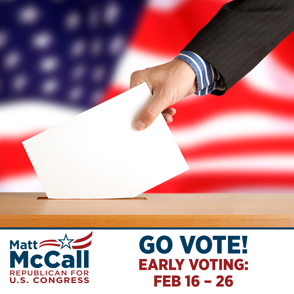 Go Vote early